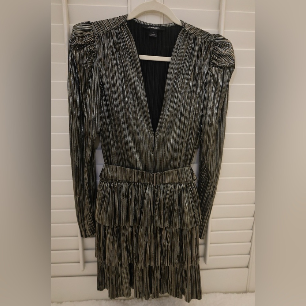 Sabina Musayev Hermione Mini Dress in Black